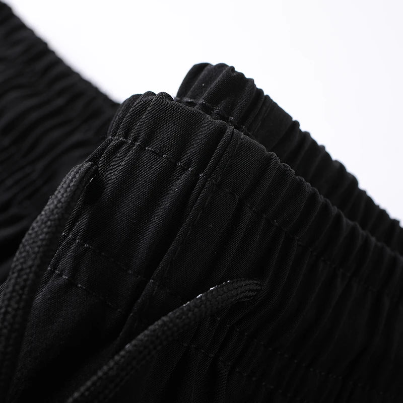 Pantalón recto tobillero informal para hombre
