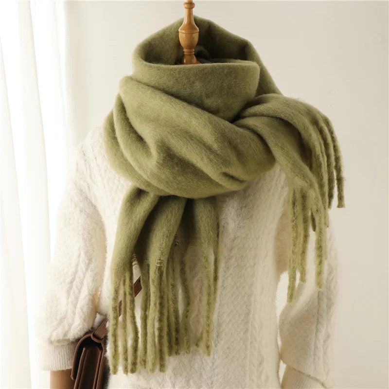 Pashmina XXL de tacto cachemira