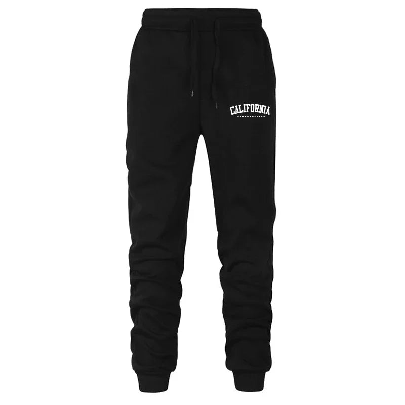 Chándal California con capucha y pantalón con raya
