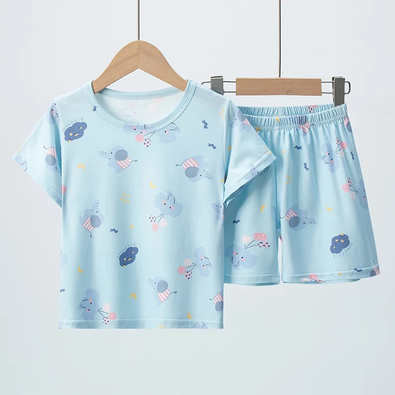 Conjunto infantil de verano camiseta y short