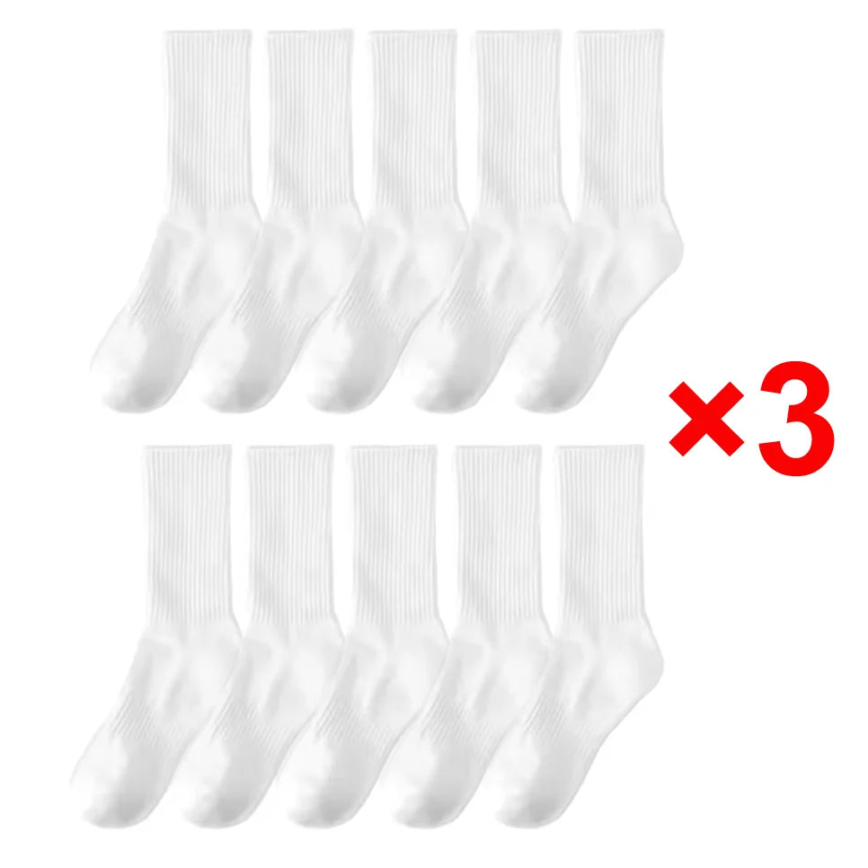 Pack de calcetines altos de algodón para hombre (10 o 20 pares)