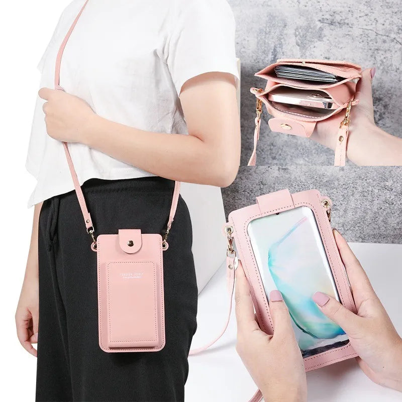 Bolso bandolera pequeño para móvil