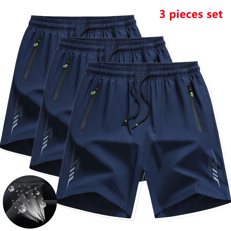 Pack de 3 pantalones cortos de running para hombre