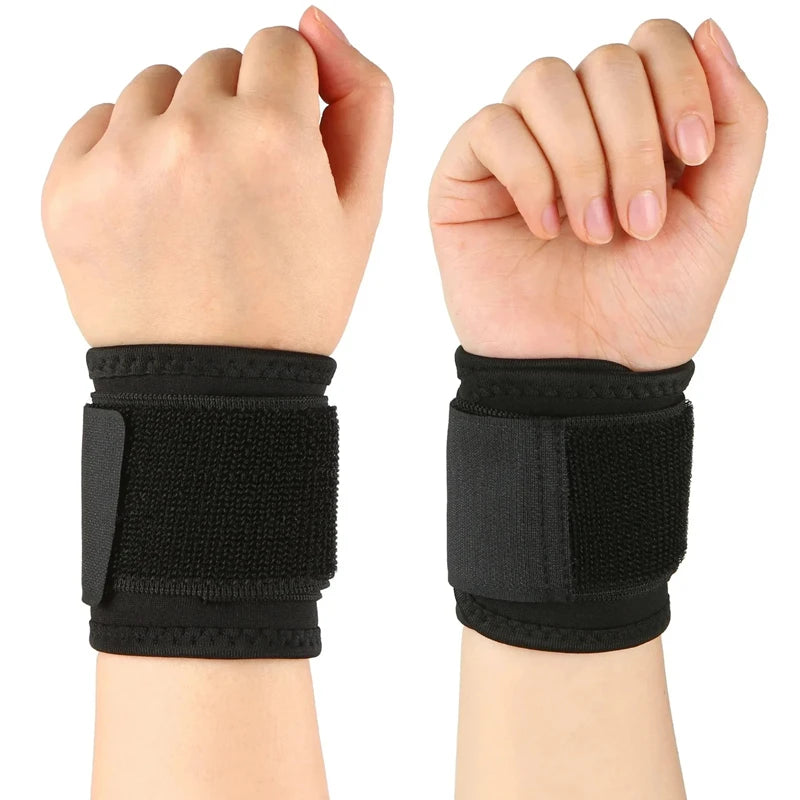 Muñequera deportiva de compresión