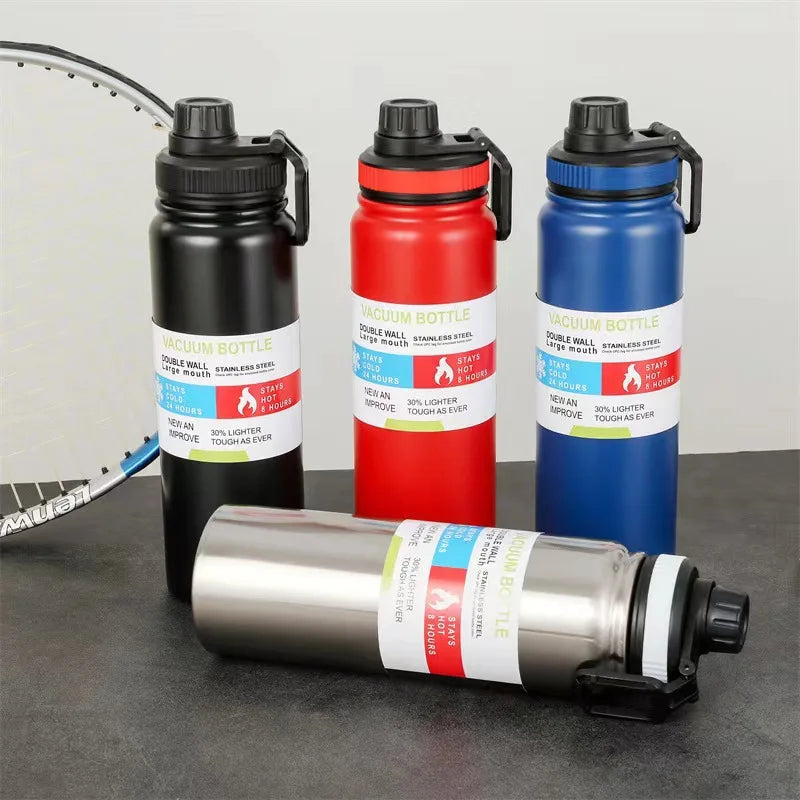 Botella térmica de acero inoxidable (600 ml a 1 L)