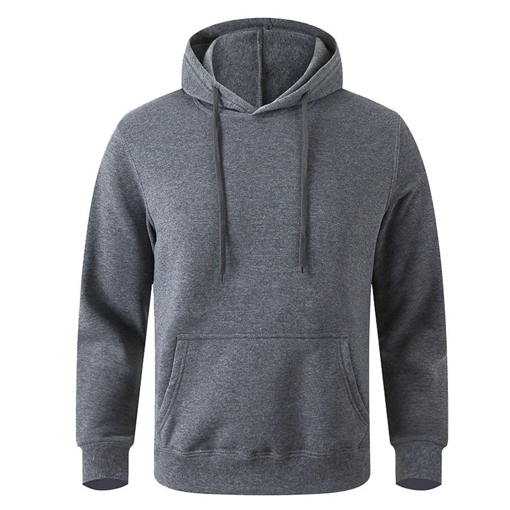 Sudadera básica unisex de cuello redondo