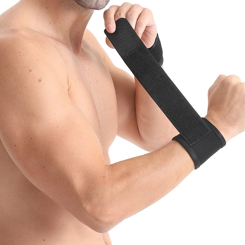 Muñequera deportiva de compresión