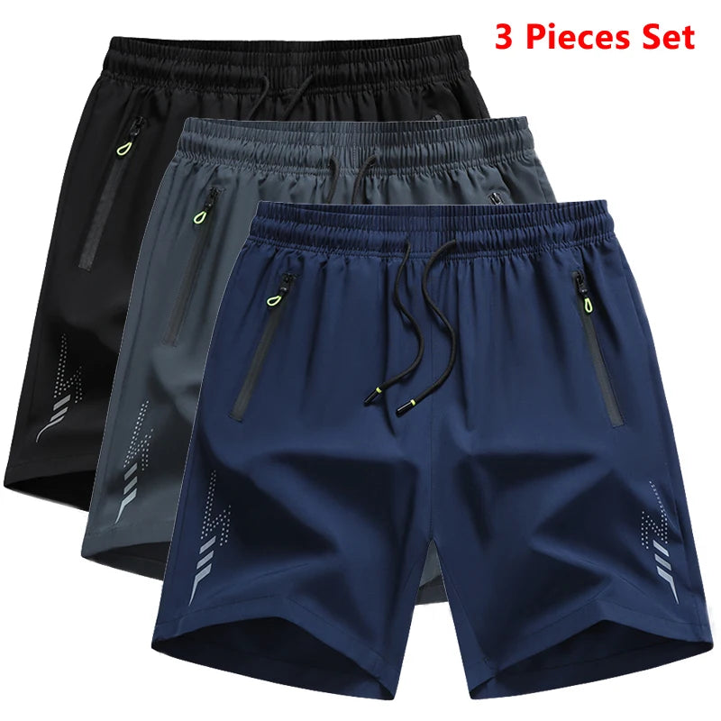 Pack de 3 pantalones cortos de running para hombre