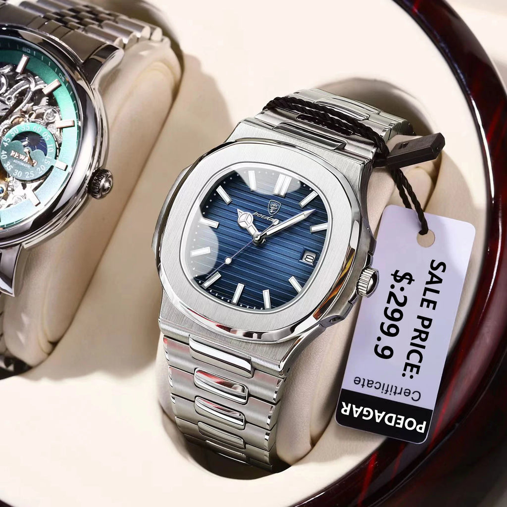 Reloj cuadrado POEDAGAR de cuarzo