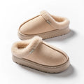 Zapatillas de casa con suela gruesa para mujer