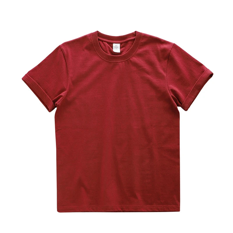 Camiseta oversize de algodón grueso para hombre