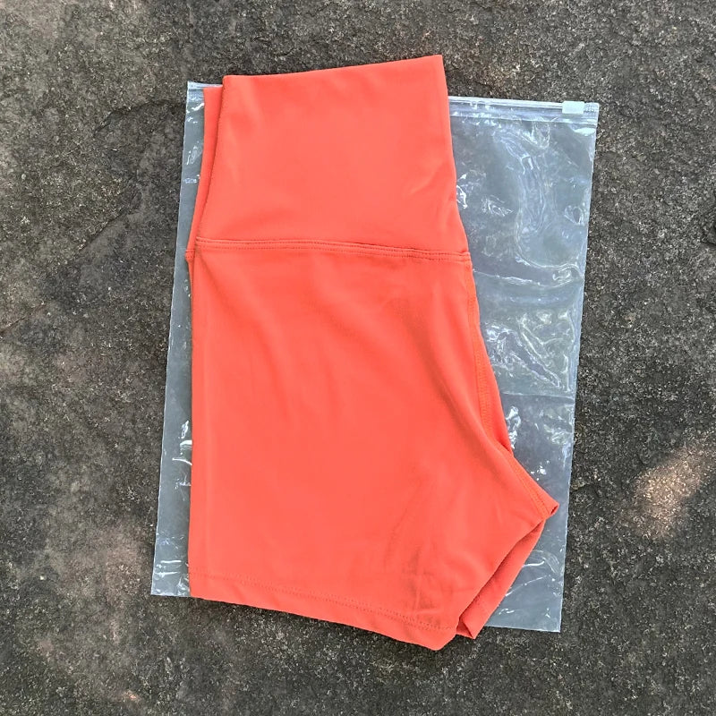 Shorts de yoga de cintura alta efecto realce