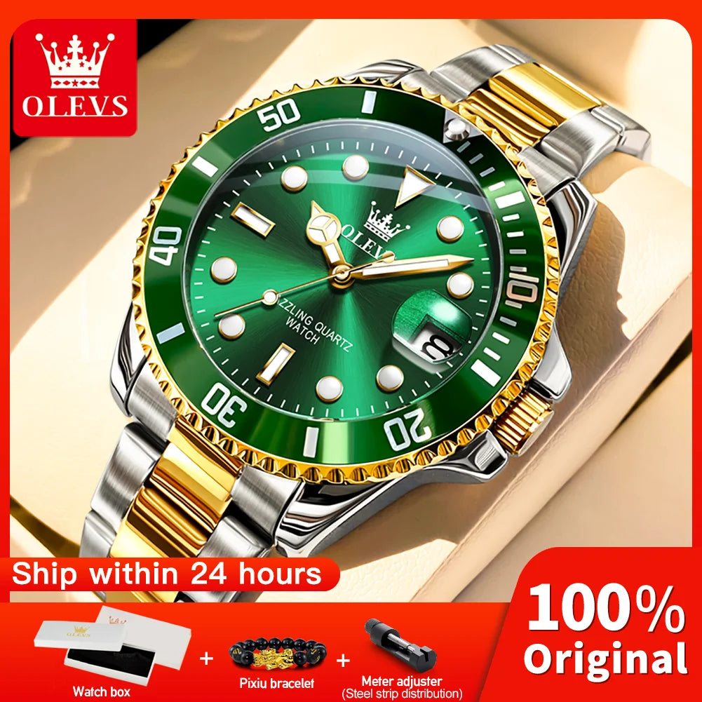 Reloj OLEVS 5885 de cuarzo con calendario