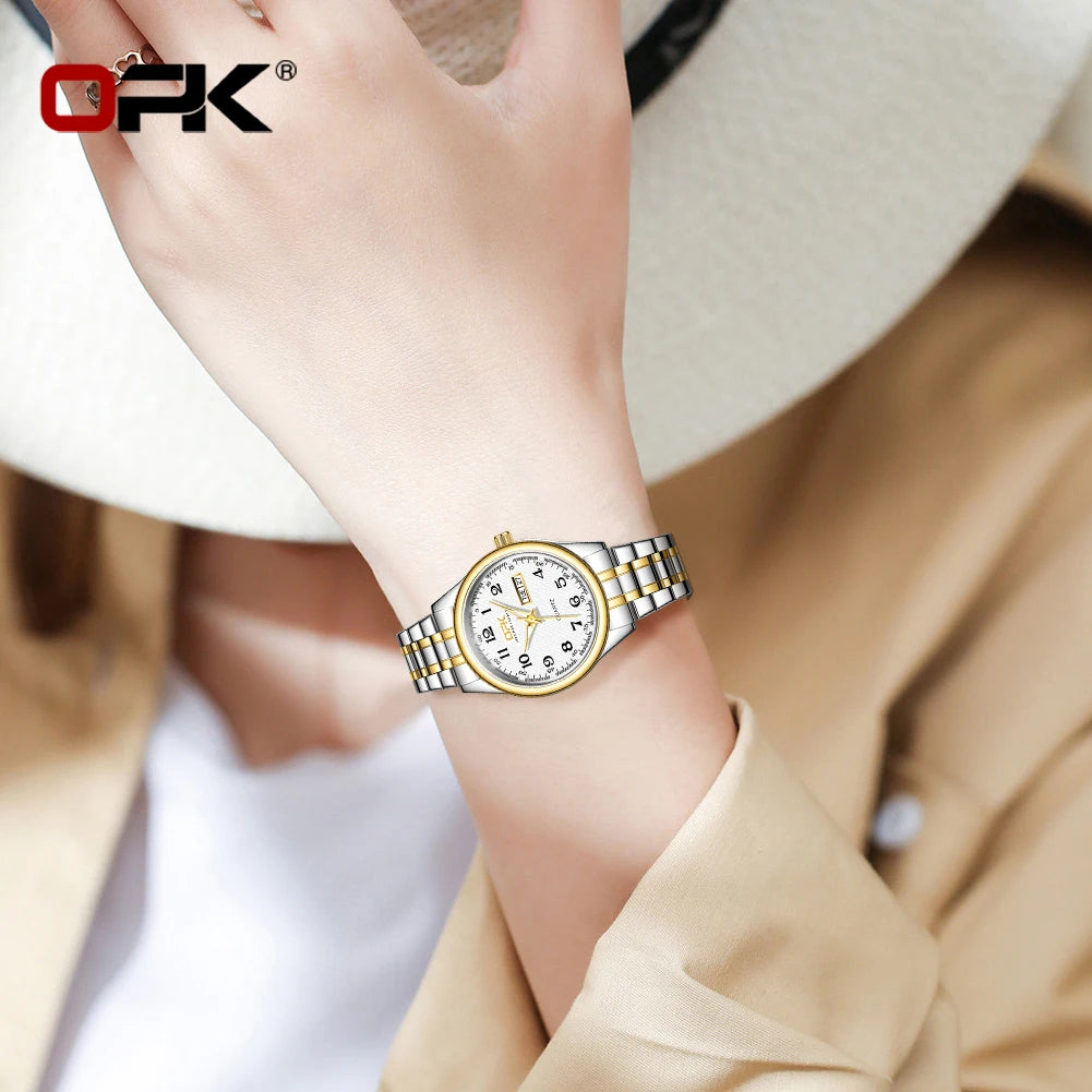 Reloj OPK 8110 clásico para mujer
