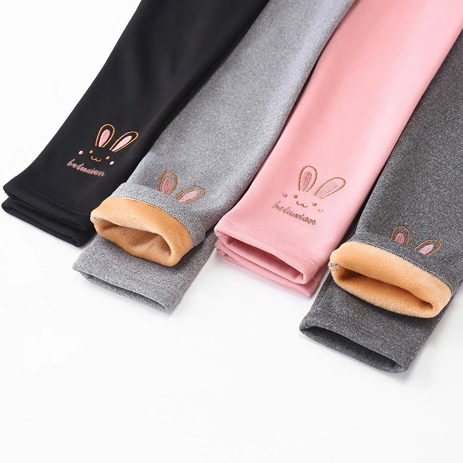 Leggings térmicos con forro polar para niña
