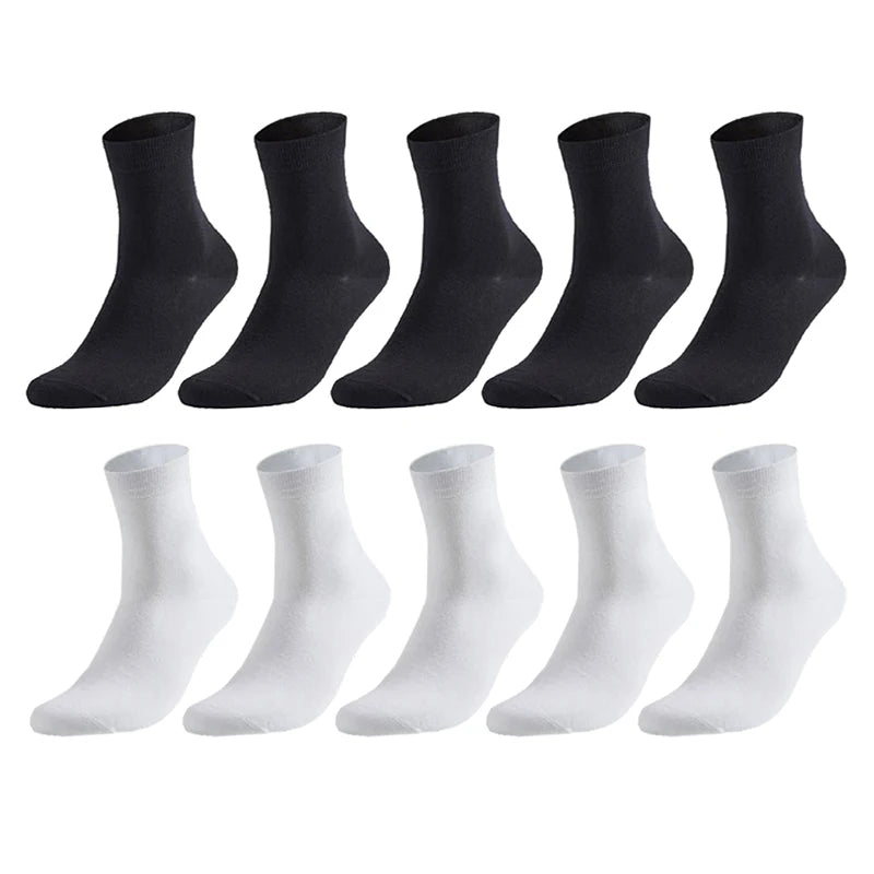 Pack de 10 pares de calcetines de algodón para hombre