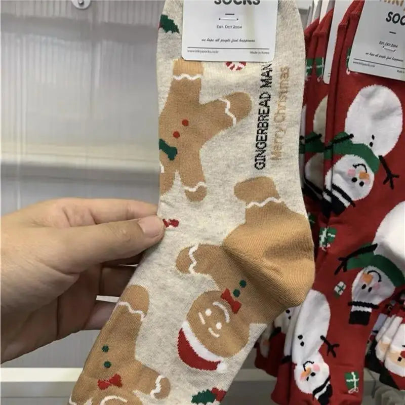 Pack de 4 pares de calcetines navideños