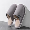 Zapatillas de casa cálidas antideslizantes para hombre