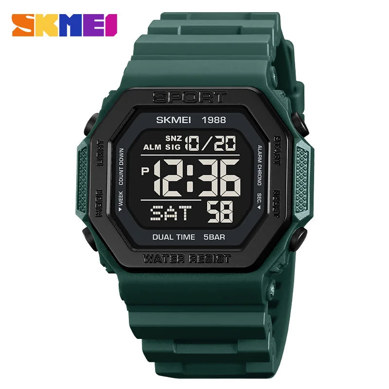 Reloj digital deportivo SKMEI 1988 para hombre