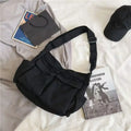 Bolso bandolera de lona de gran capacidad