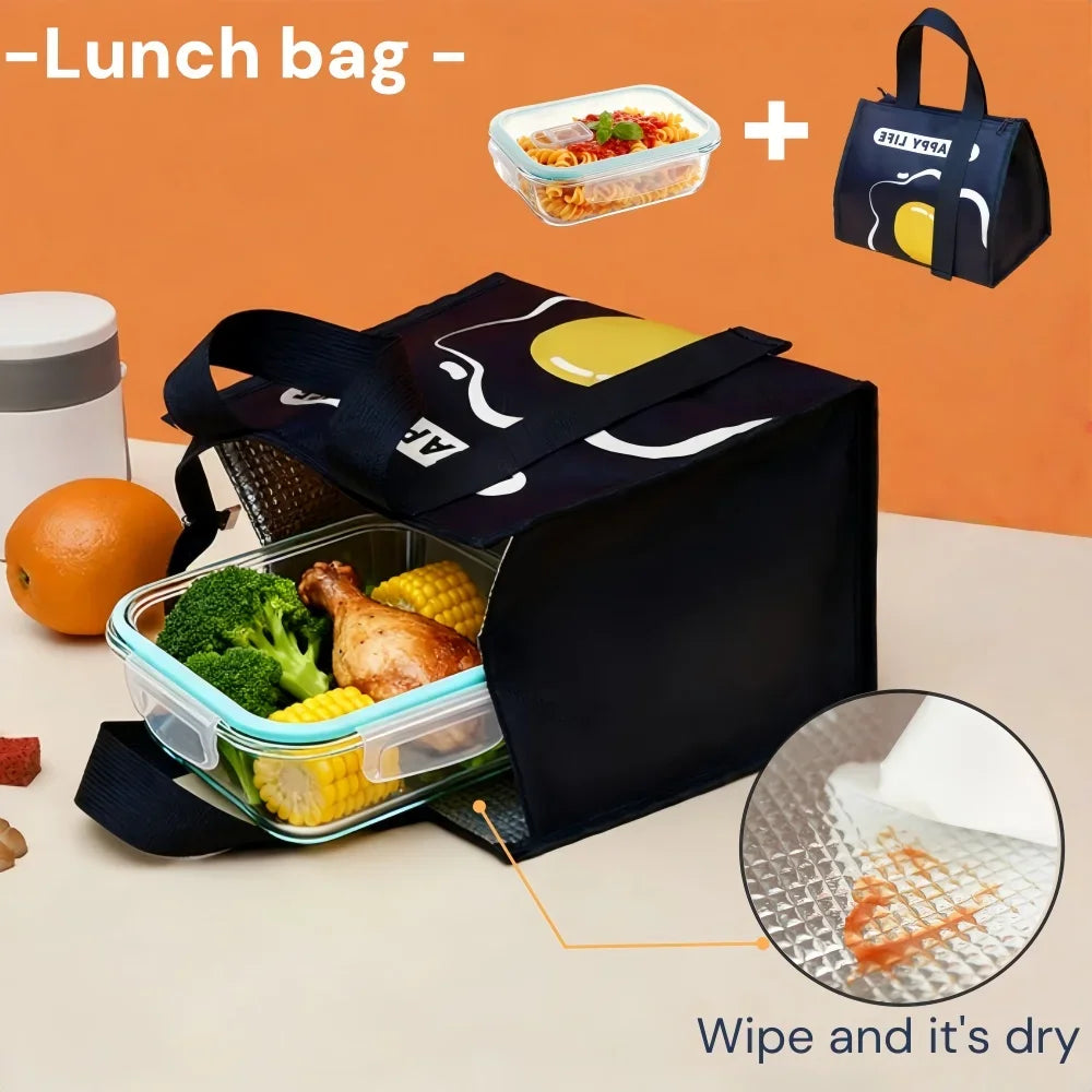 Táper de vidrio para meal prep (sin BPA)
