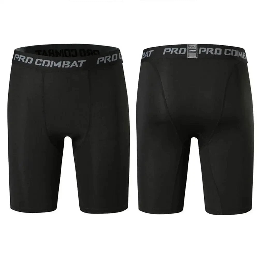 Mallas cortas de compresión para hombre