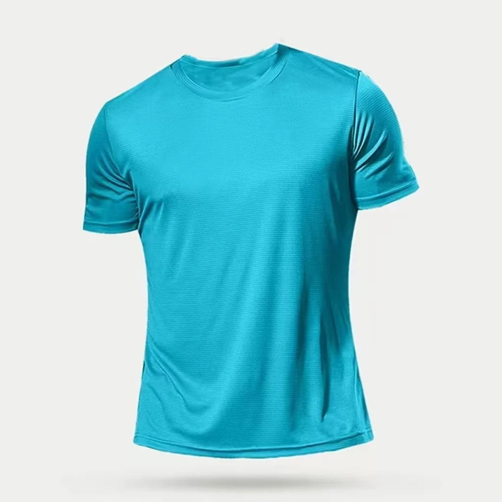 Camiseta técnica de manga corta para hombre