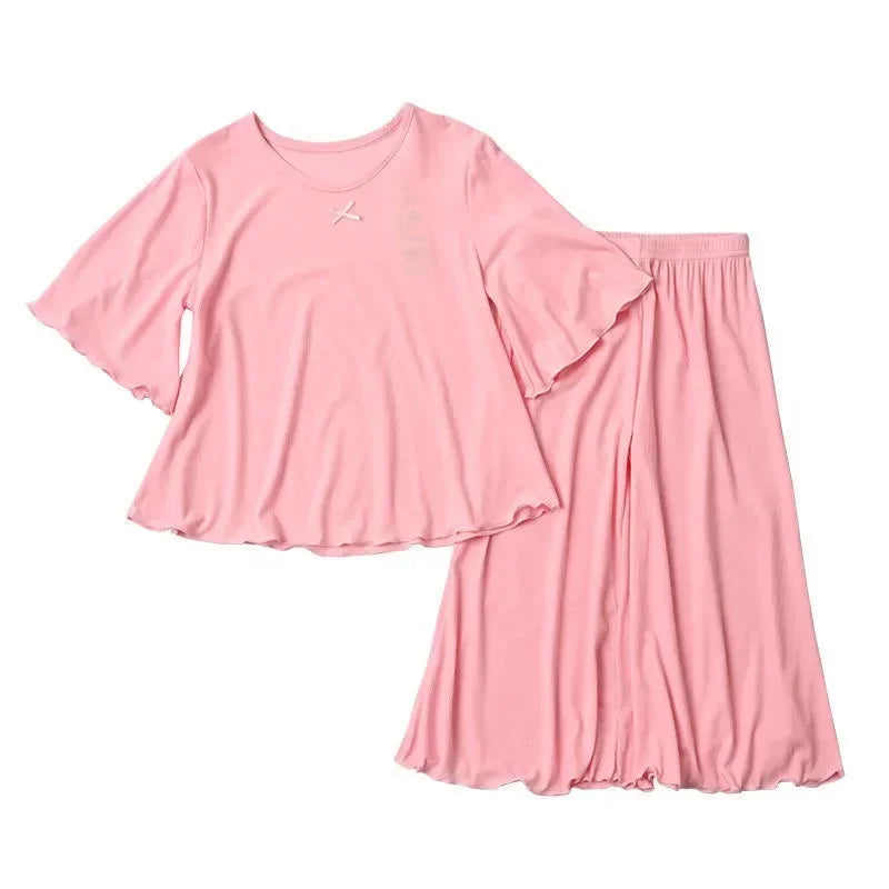 Conjunto de verano para niña camiseta y short