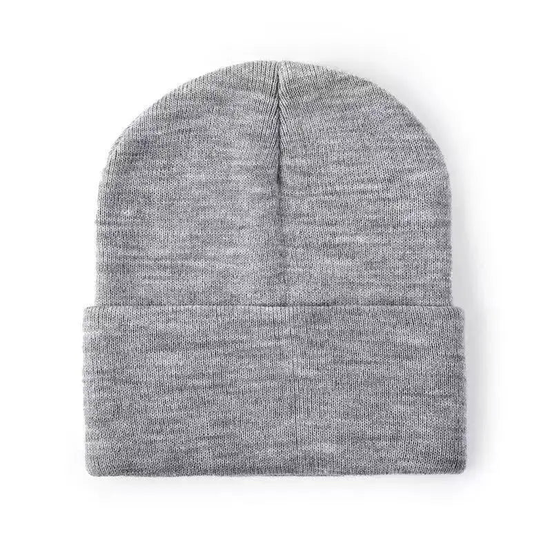 Gorro de lana con vuelta unisex