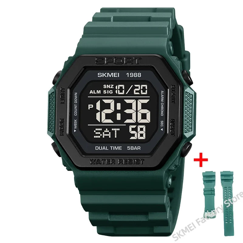 Reloj digital deportivo SKMEI 1988 para hombre