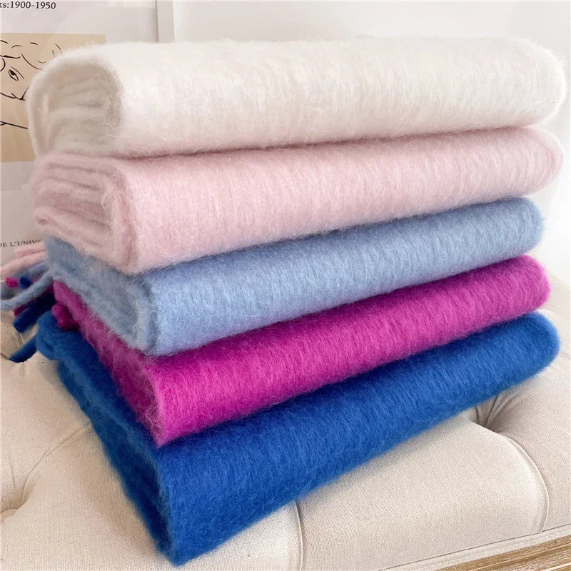 Pashmina XXL de tacto cachemira