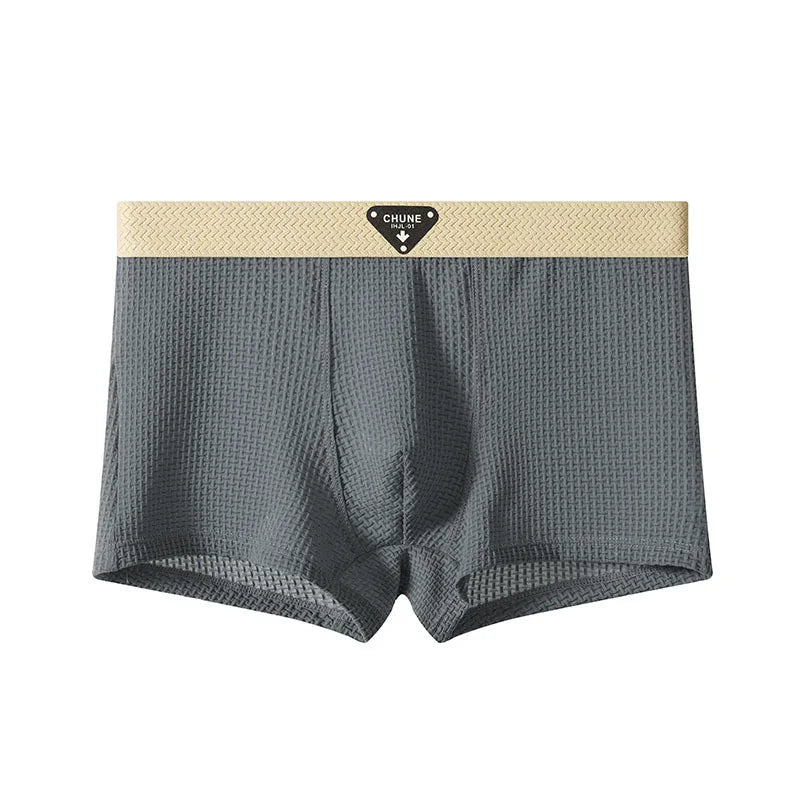 Calzoncillos bóxer de seda fría para hombre (1 o 3 uds)
