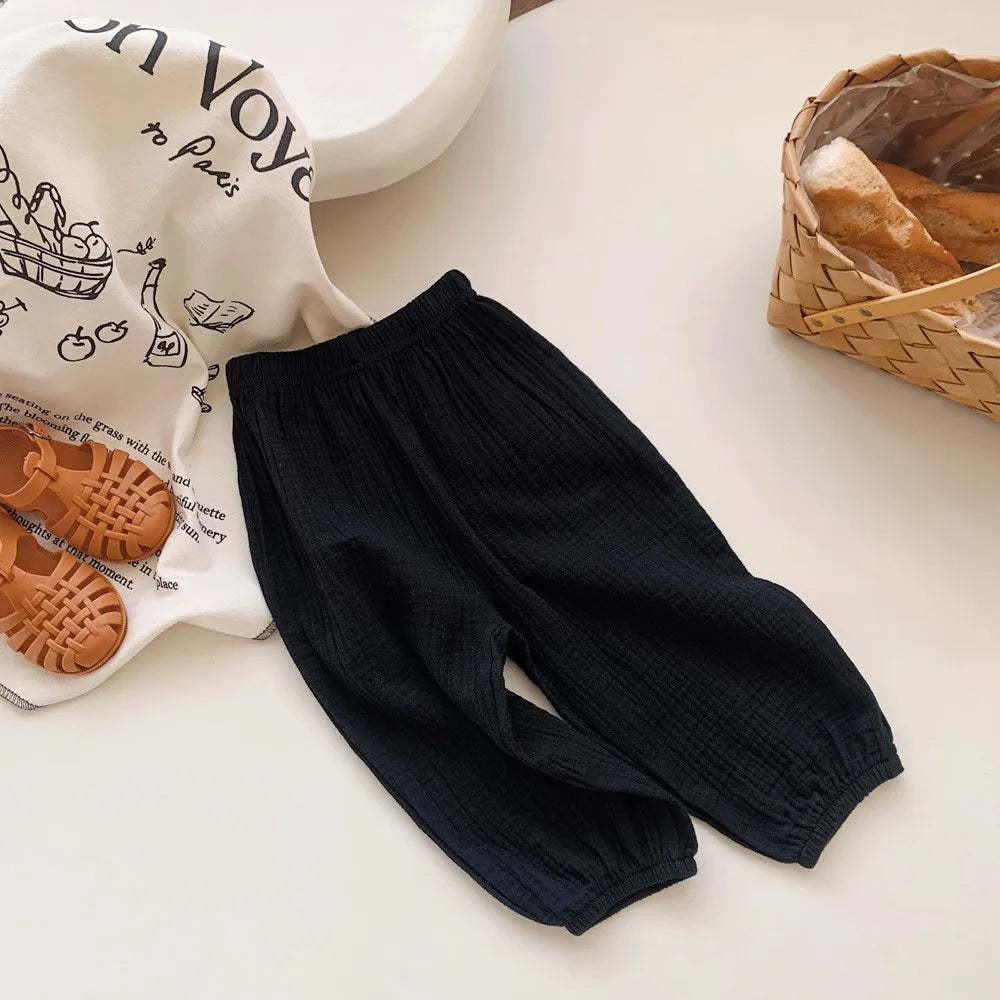 Pantalón infantil ligero antimosquitos