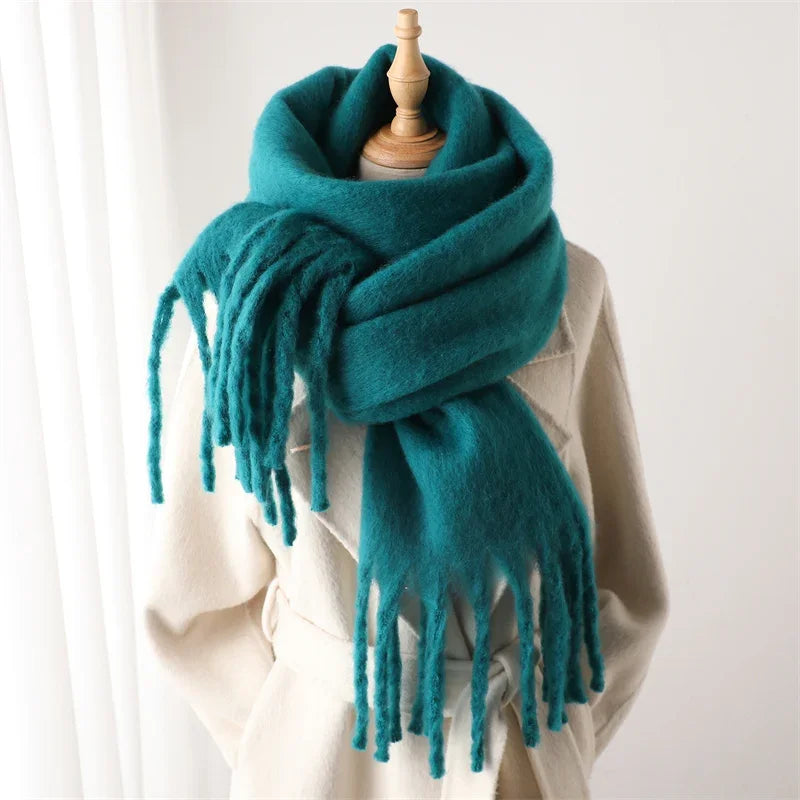 Pashmina XXL de tacto cachemira