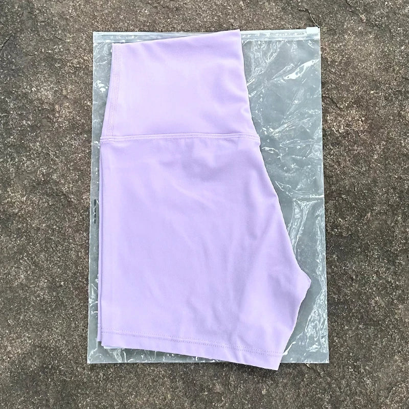 Shorts de yoga de cintura alta efecto realce