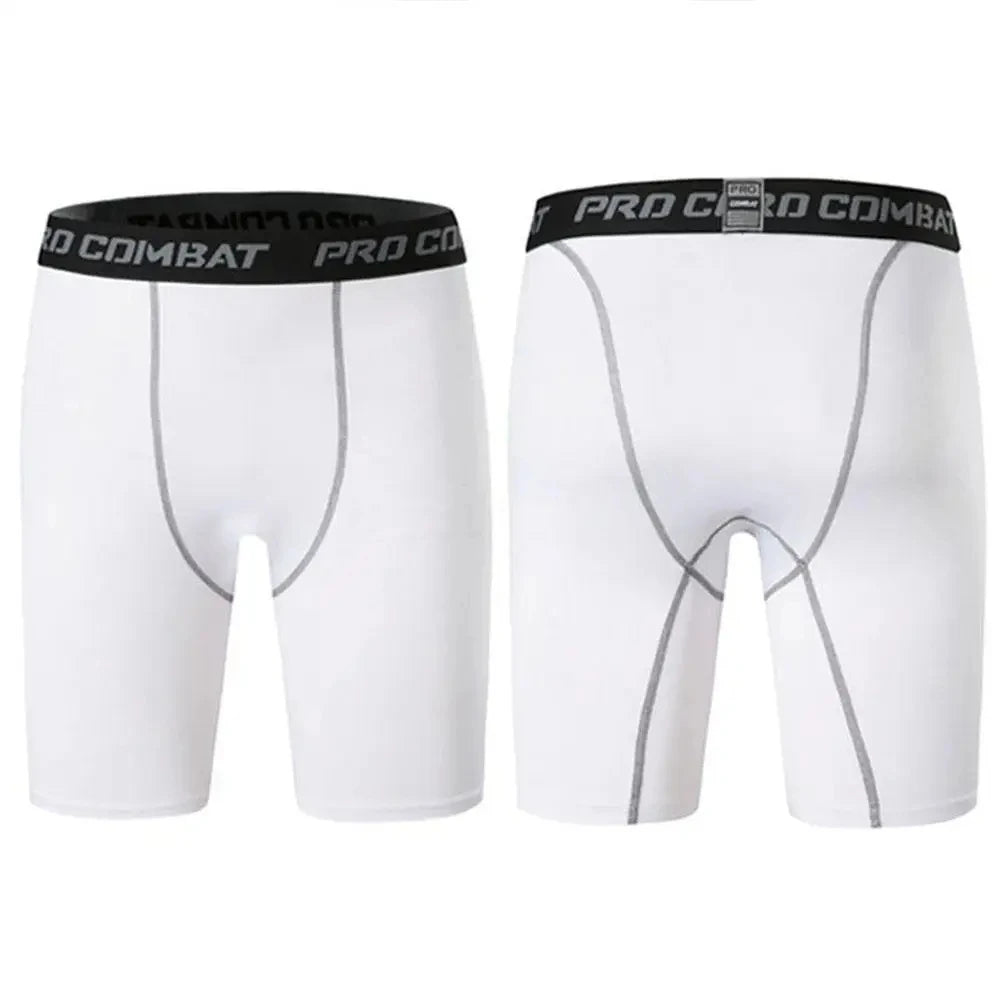Mallas cortas de compresión para hombre