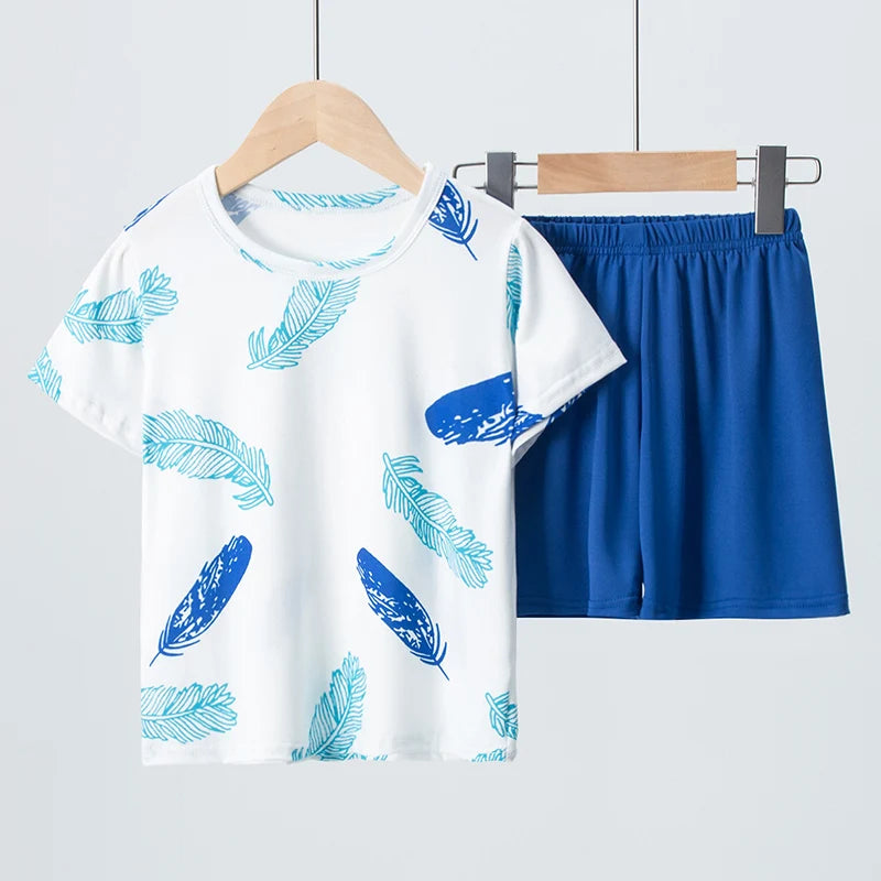 Conjunto infantil de verano camiseta y short