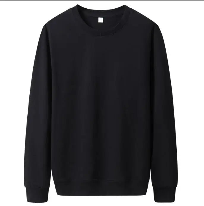 Sudadera básica de felpa para hombre