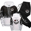 Conjunto de hombre: sudadera estampada y pantalón