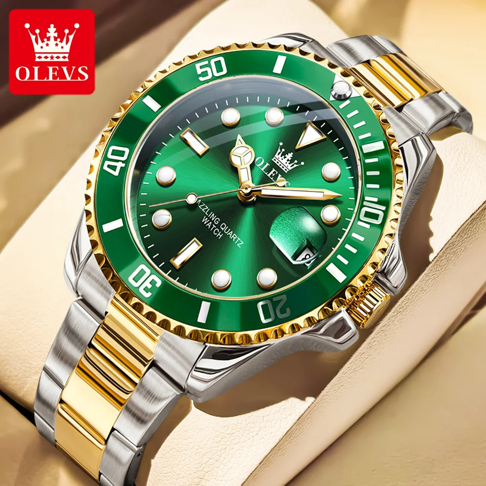 Reloj OLEVS 5885 de cuarzo con calendario