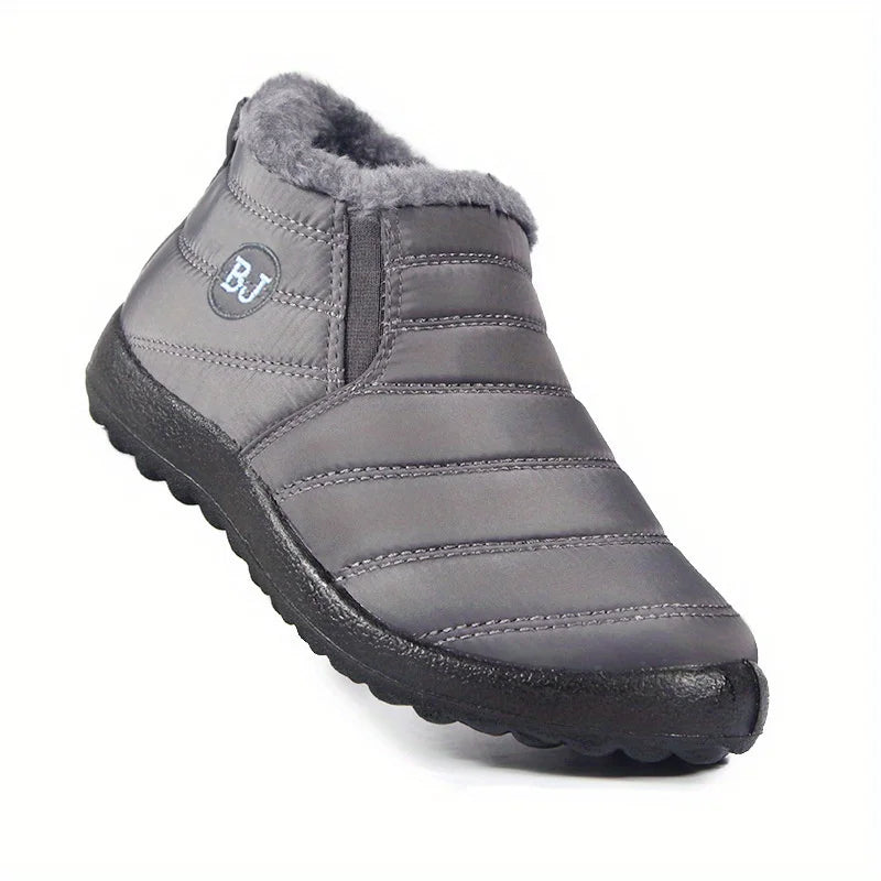 Zapatos de nieve impermeables antideslizantes para mujer