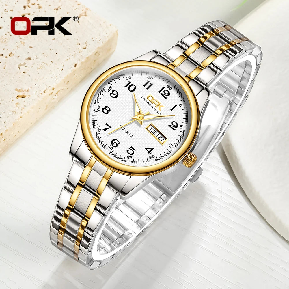 Reloj OPK 8110 clásico para mujer