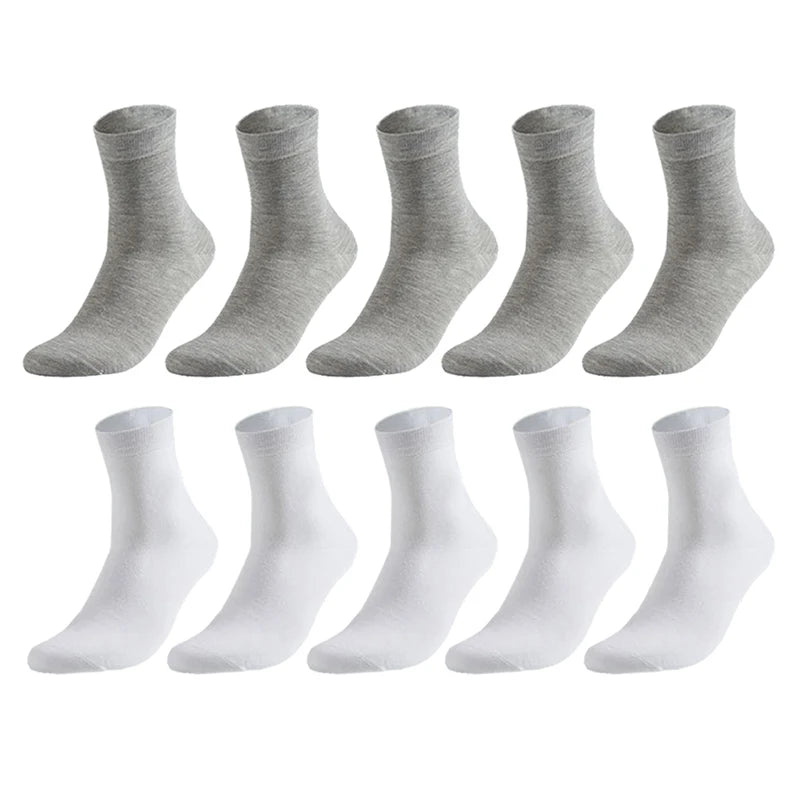 Pack de 10 pares de calcetines de algodón para hombre