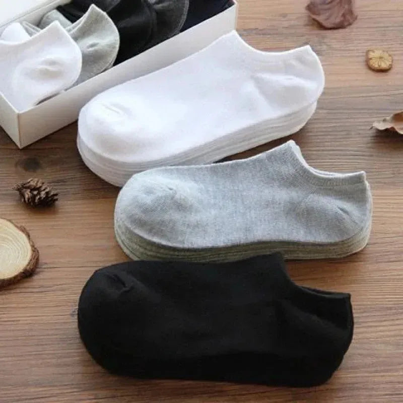 Pack de calcetines tobilleros unisex (5 o 10 pares)
