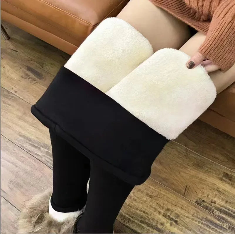 Leggings térmicos con forro de borreguito