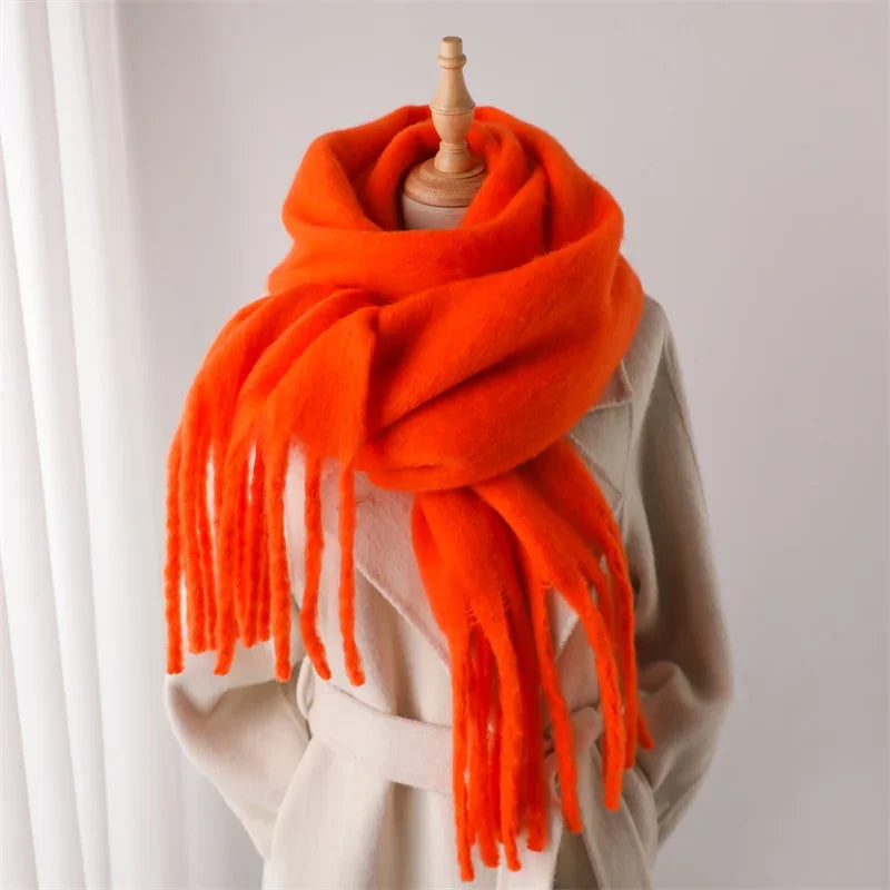 Pashmina XXL de tacto cachemira