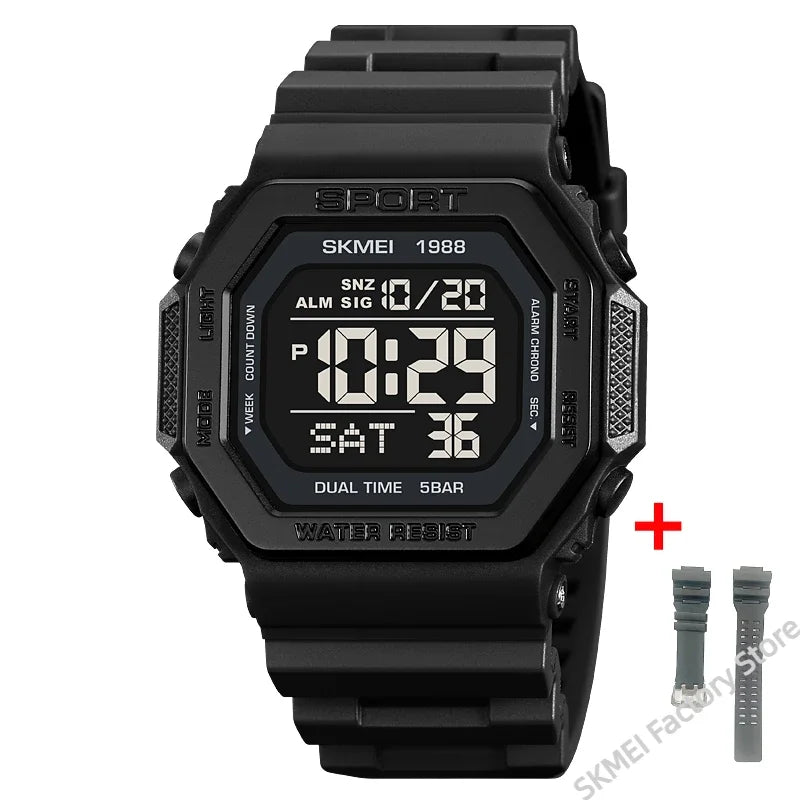 Reloj digital deportivo SKMEI 1988 para hombre