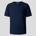 Camiseta blanca de algodón grueso para hombre