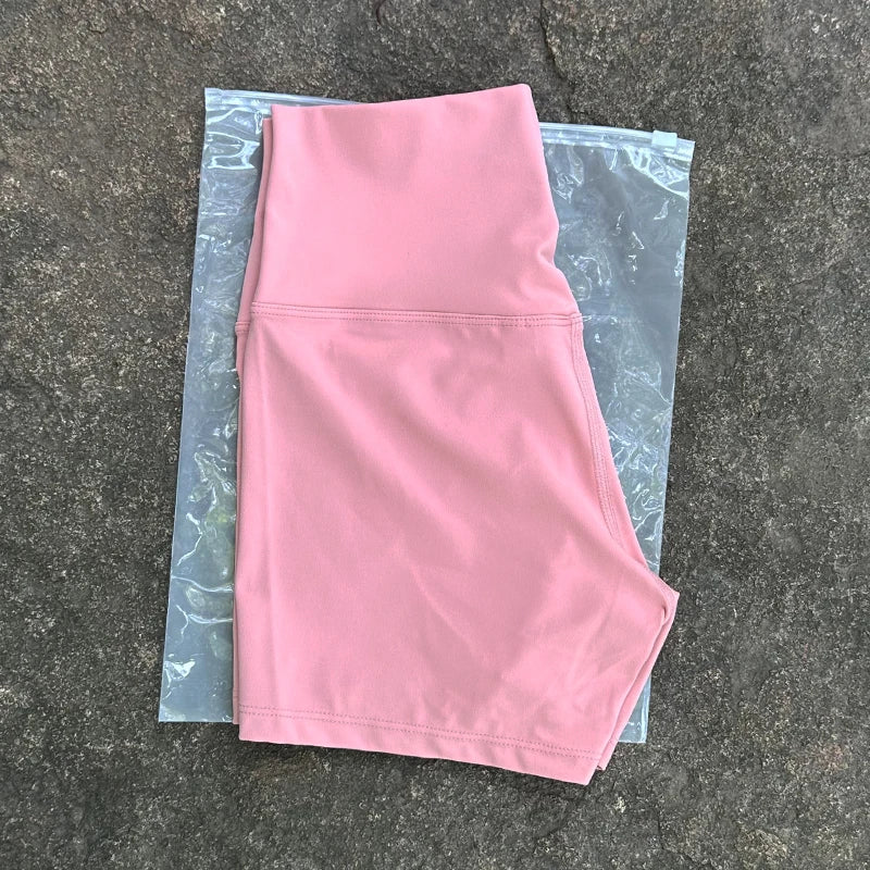 Shorts de yoga de cintura alta efecto realce