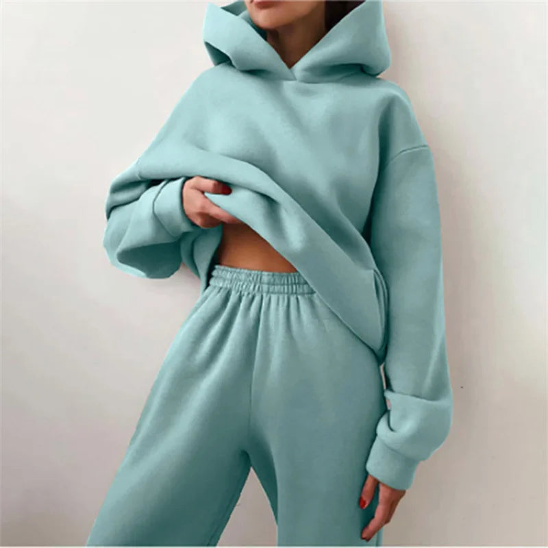 Chándal de mujer: sudadera oversize y jogger